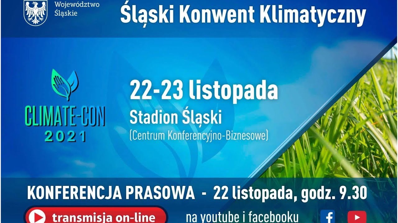 Śląski Konwent Klimatyczny - konferencja prasowa