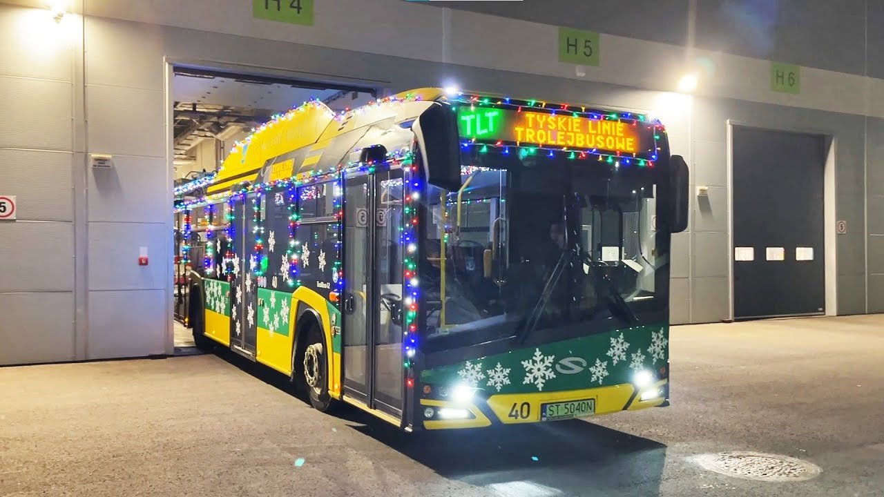 Jak powstaje świąteczny trolejbus?