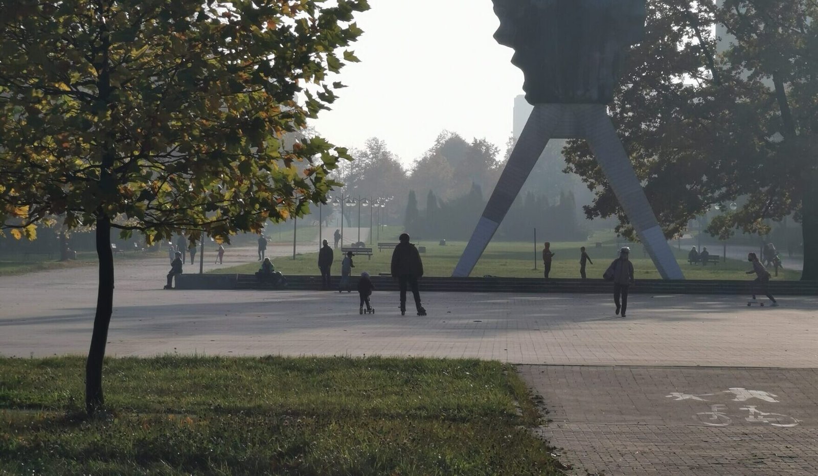 Plac Pod Żyrafą / fot. Tychy24.net
