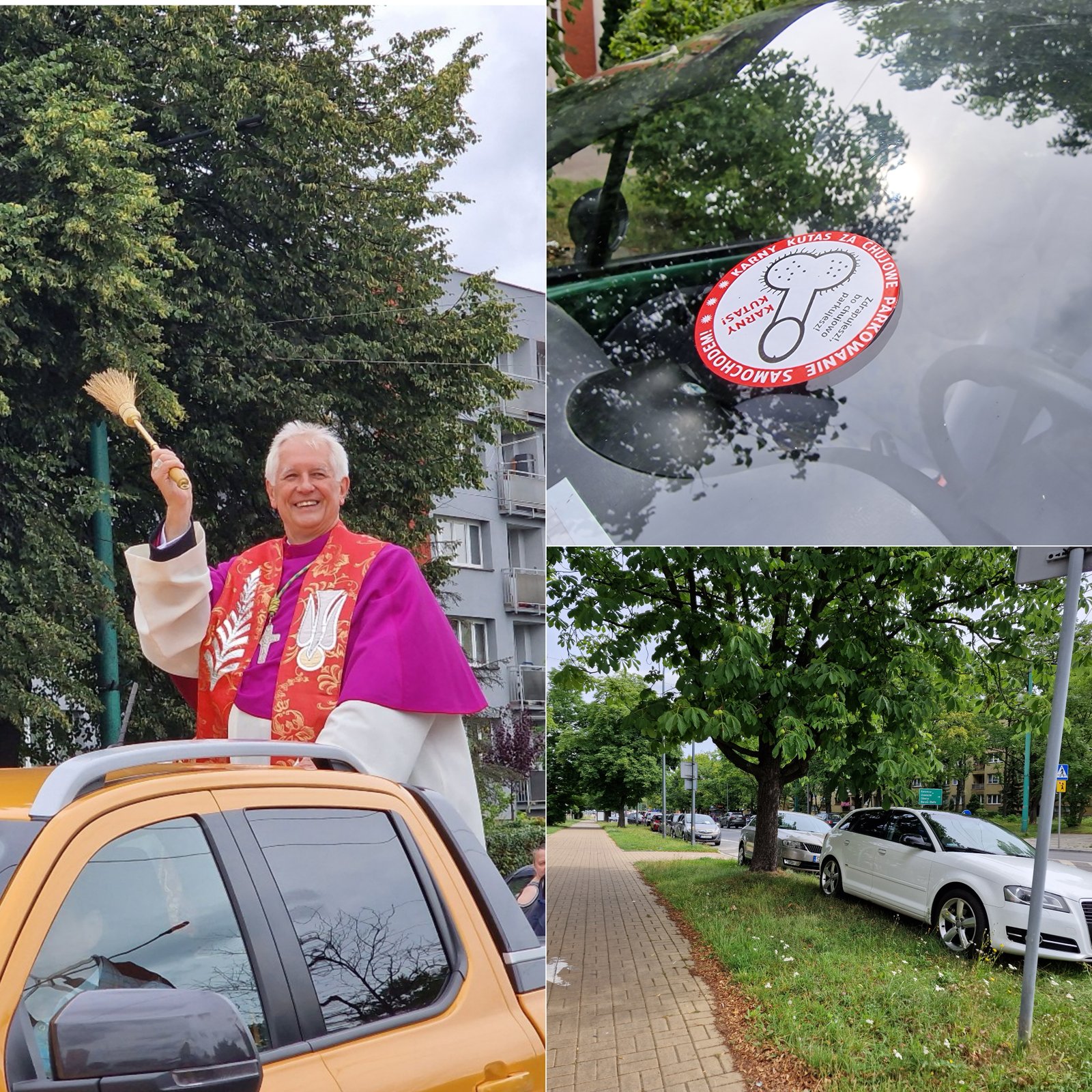 W Tychach swięcili pojazdy. Kierowca dostał „karne przyrodzenie”