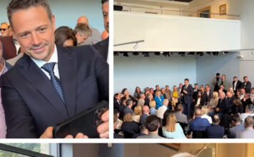 Rafał Trzaskowski przyjechał do Tychów i spotkał się z VIP-ami. To drugie tego typu spotkanie kandydata na prezydenta w naszym mieście