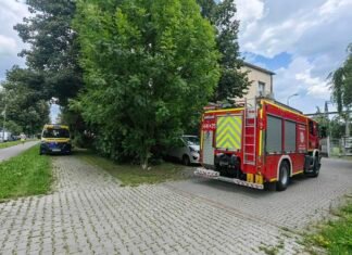 Porażenie prądem w Tychach. 59-latek w ciężkim stanie trafił do szpitala