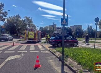 Tychy: Wjechał samochodem w nastolatka na hulajnodze elektrycznej