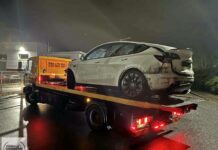 Tychy: Tesla uderzyła w bariery energochłonne