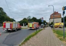 Potrącenie kobiety na hulajnodze elektrycznej w Tychach. Trafiła do szpitala