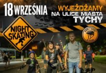 Dzisiaj spore utrudnienia na ulicach w Tychach. O 20.00 startuje Nightskating