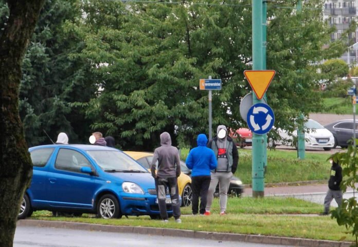 hulajnogrondo kopia Zdarzenie na rondzie Lwowskim / fot. Tychy24.net