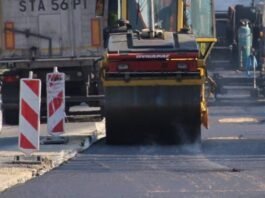 Prace drogowe / fot. MZUiM Tychy