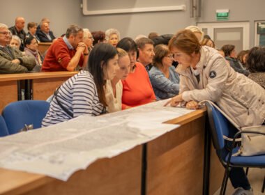 Spotkanie z mieszkańcami w sprawie inwestycji kolejowej / fot. Tychy24.net