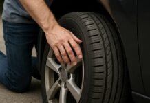 Ktoś przebijał opony w samochodach na terenie Tychów. Policja szuka sprawcy