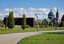 TZUK wkrótce wyłączy tężnię solankową. Obiekt w Tychach jest bezpieczny, bez grzybów i bakterii w mgiełce Park bł. Karoliny / fot. Tychy24.net