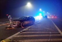 Zawracał na ulicy Mikołowskiej. Chwilę później doszło do poważnego zderzenia