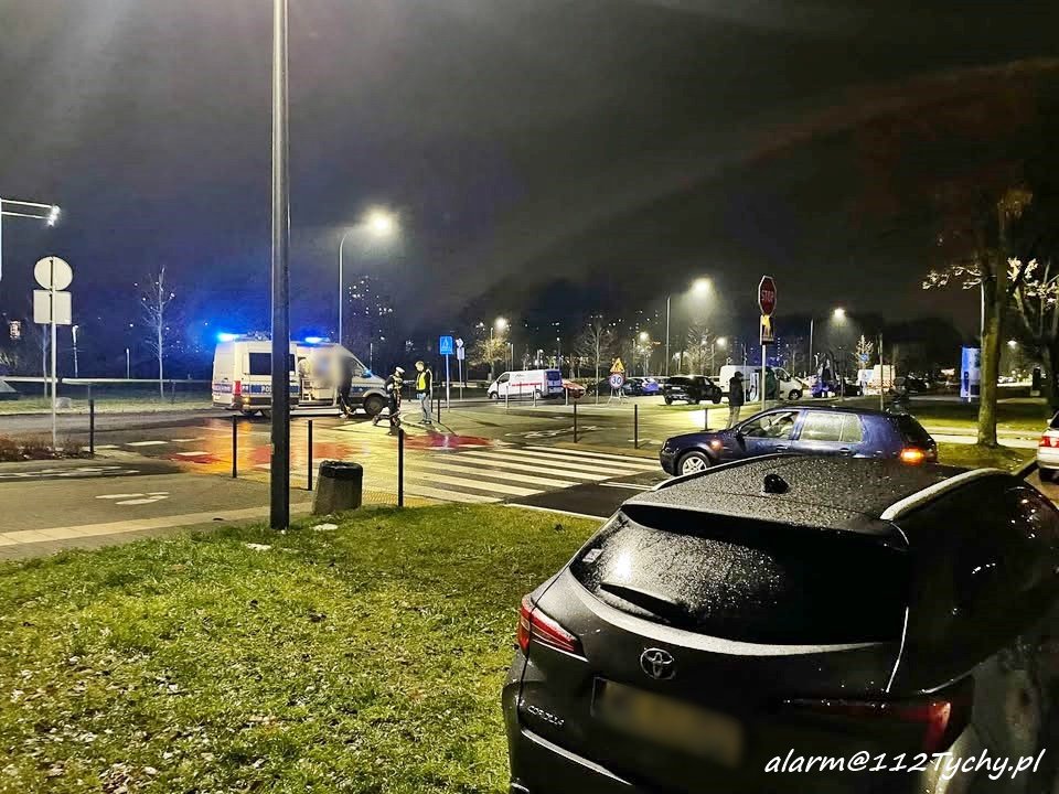 Wjechali hulajnogą wprost pod samochód. 28-latek ukarany mandatem