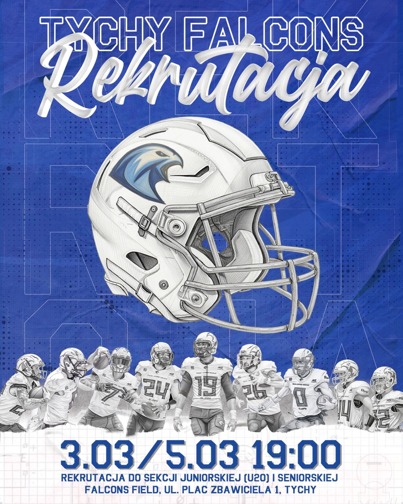 Tychy Falcons otwierają rekrutację. Nabór do juniorów i seniorów już w marcu