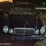 Tychy: Pijany kierowca uderzył w zaparkowany samochód