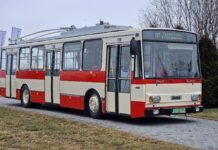 Trolejbusy: Odrestaurowana Škoda 14Tr wróciła do Tychów. Będzie można się nią przejechać