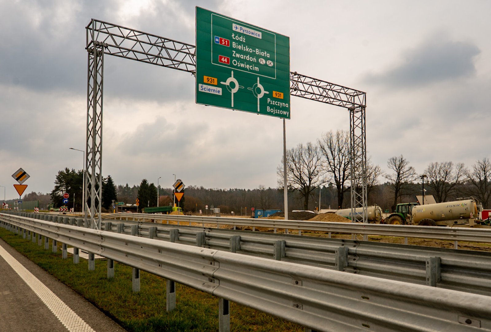 Kierowcy pojadą nowym odcinkiem S1. Chodzi o węzeł Bieruń i trasę do Oświęcimia