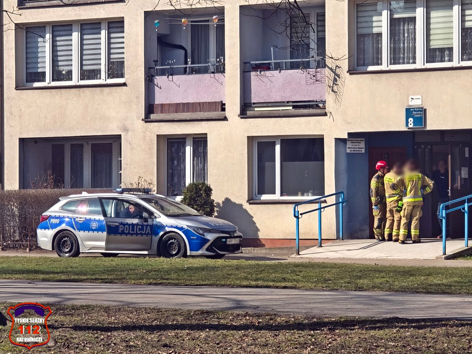 Służby postawione na nogi w Tychach. Przez prawdopodobnie środek do czyszczenia toalet