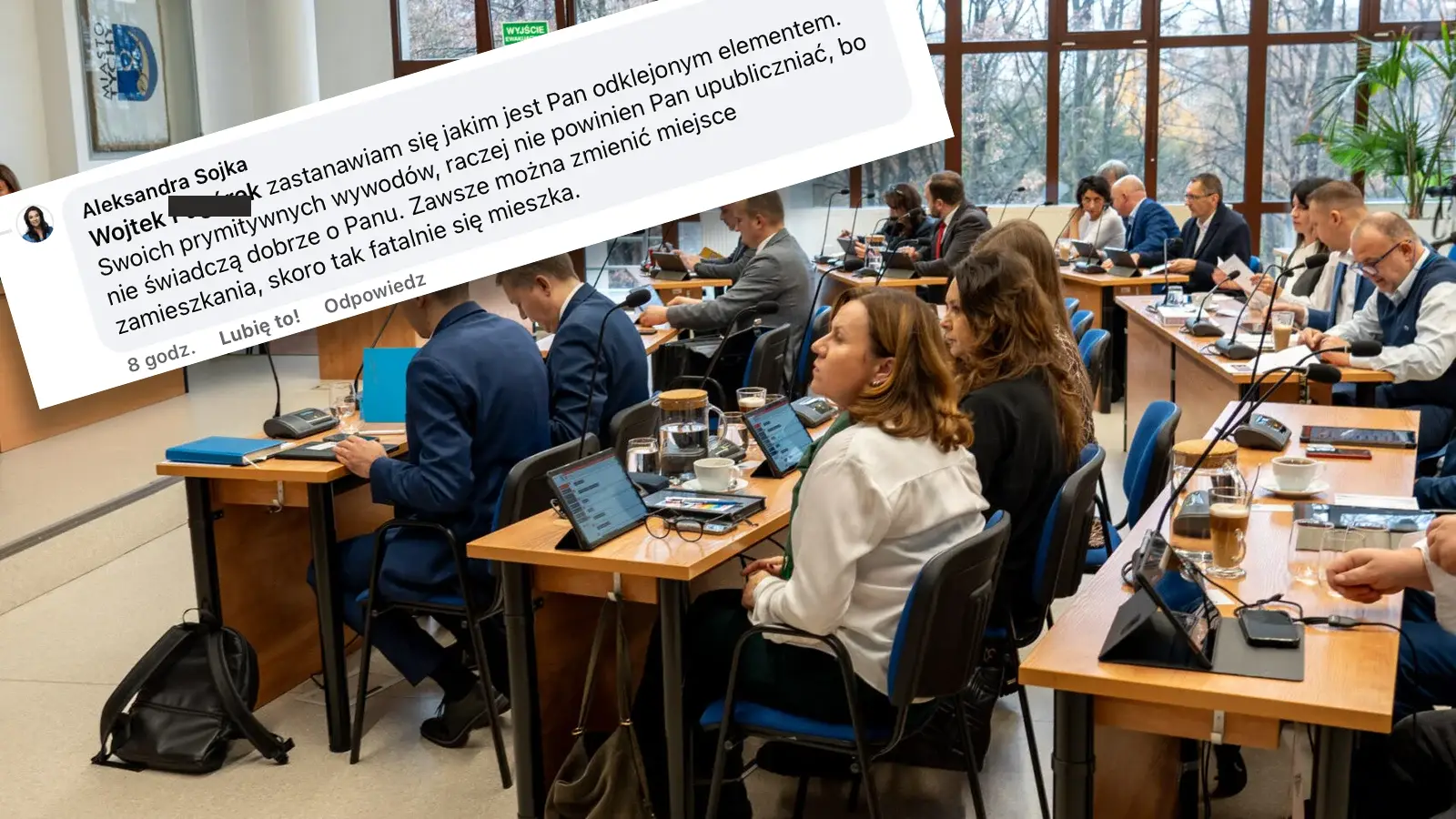 Radna KO kłóciła się mieszkańcami. Jednego nazwała „odklejonym”, radziła wyprowadzkę z Tychów i zmianę znajomych. „ Pesymiści, malkontenci, krytykanci”