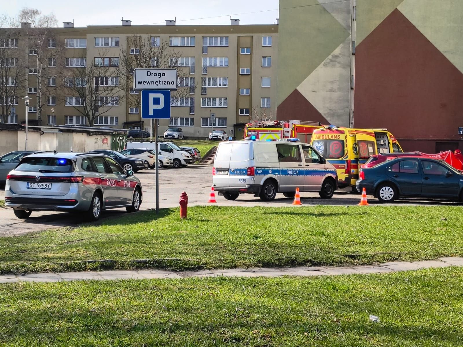 Tragiczna smierć 45-latka w Tychach. Zginął na miejscu