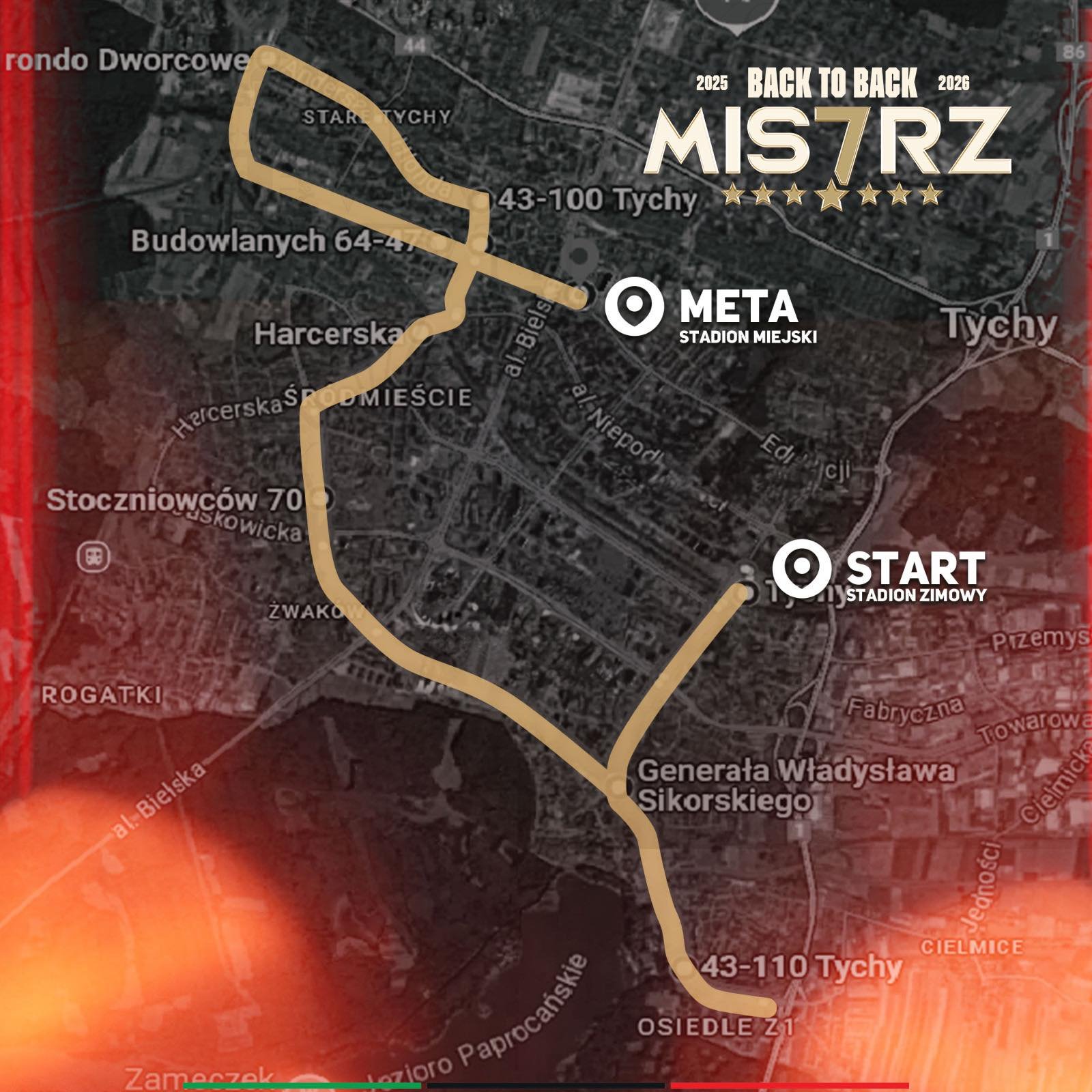 GKS Tychy zaprasza na mistrzowską fetę. Przejazd przez miasto już w piątek