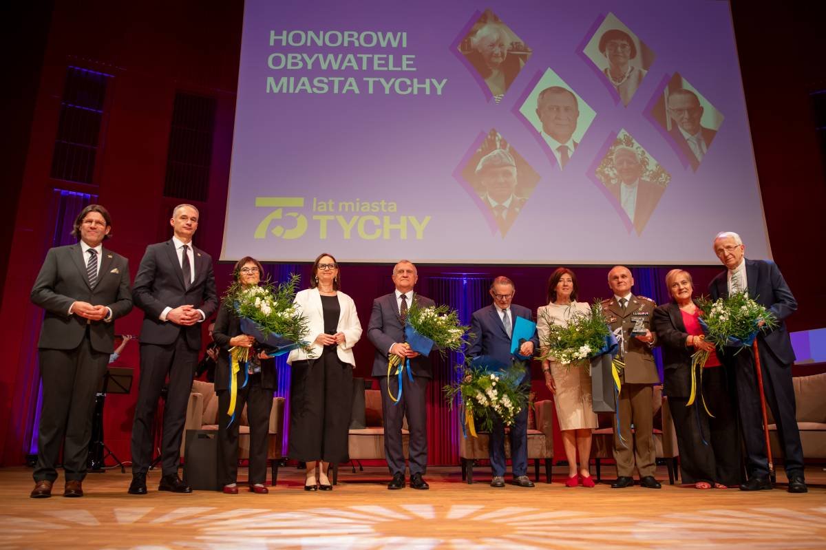 Były prezydent, ksiądz i m.in. generał. Przyznano tytuły Honorowego Obywatela Miasta Tychy