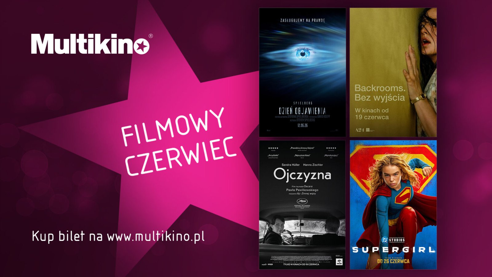 Czerwiec w Multikinie Tychy: wielkie powroty superbohaterów, animacyjne hity i filmowe wydarzenia