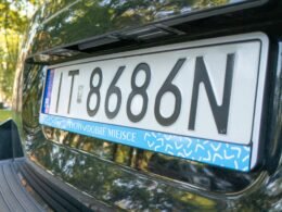 Tablica rejestracyjna / fot. Tychy na Drodze / Urząd Miasta Tychy