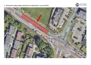 Rejon planowanych prac na ulicy Mikołowskiej / fot. MZUiM Tychy