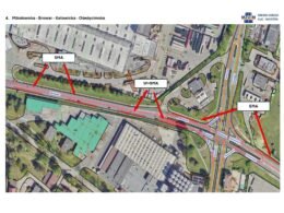 Rejon planowanych prac na ulicy Mikołowskiej / fot. MZUiM Tychy