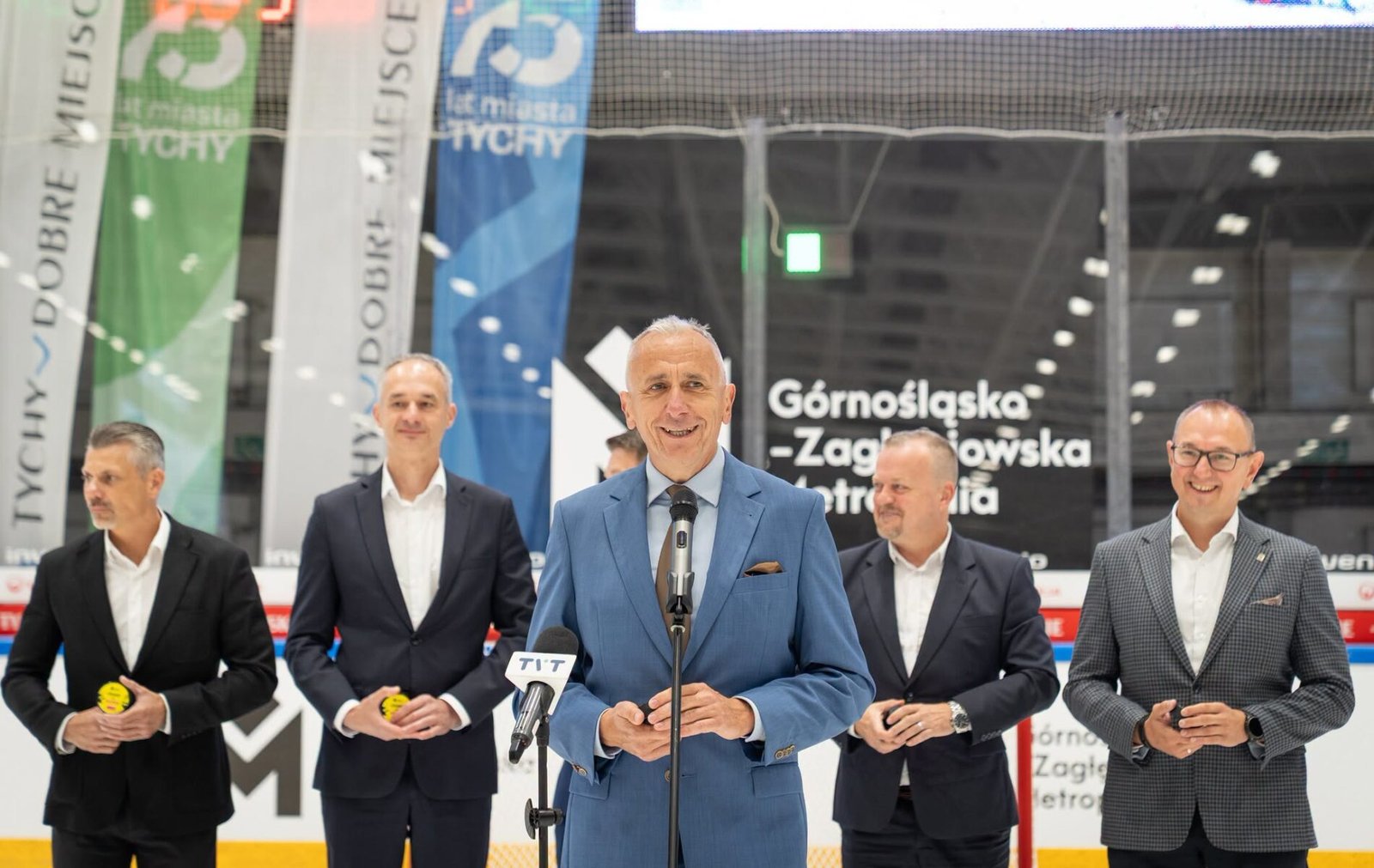 Konferencja na Stadionie Zimowym / fot. GZM
