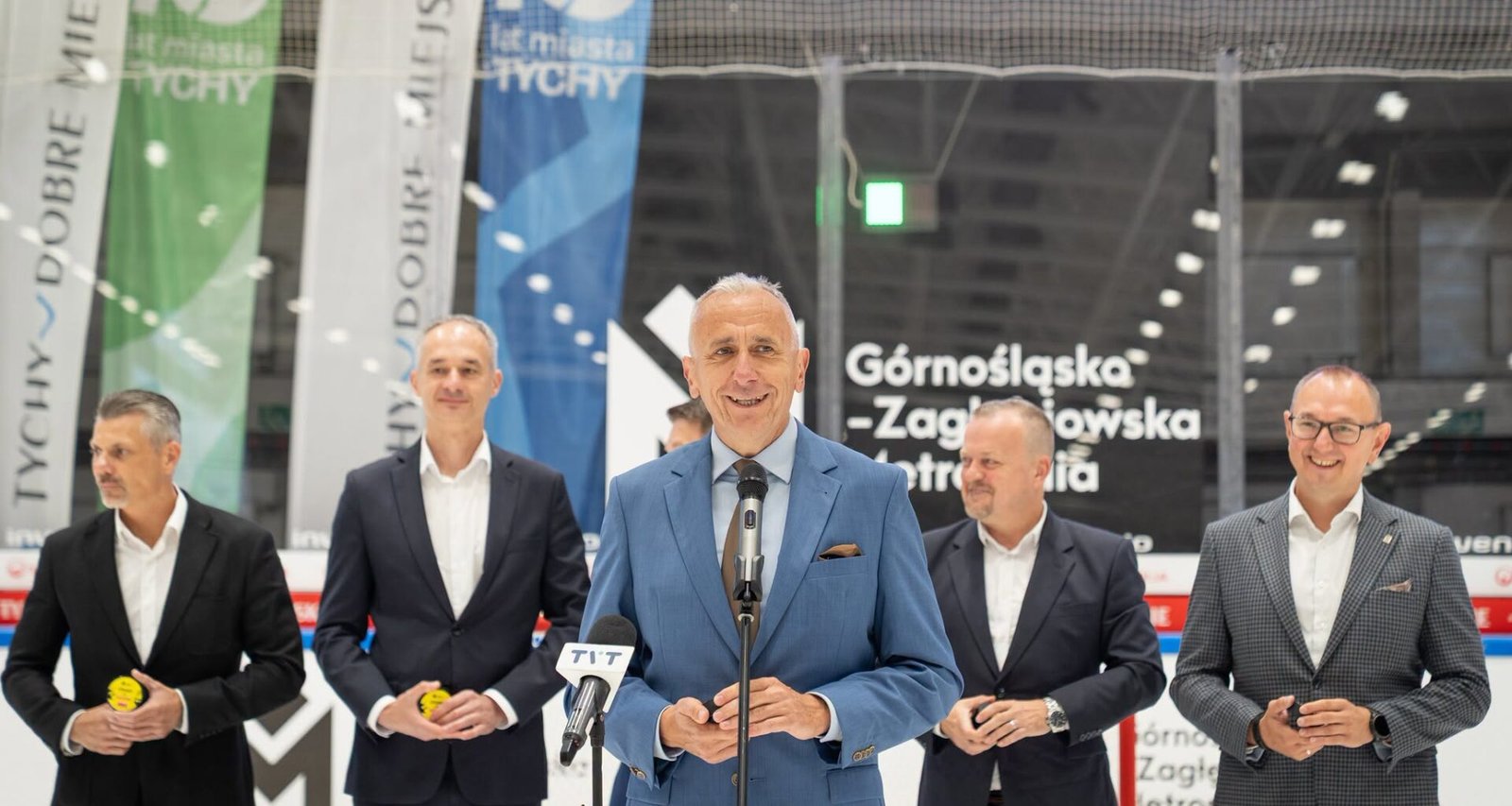 Konferencja na Stadionie Zimowym / fot. GZM