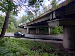 Wiadukt na DK86 w Tychach / fot. MZUIM Tychy