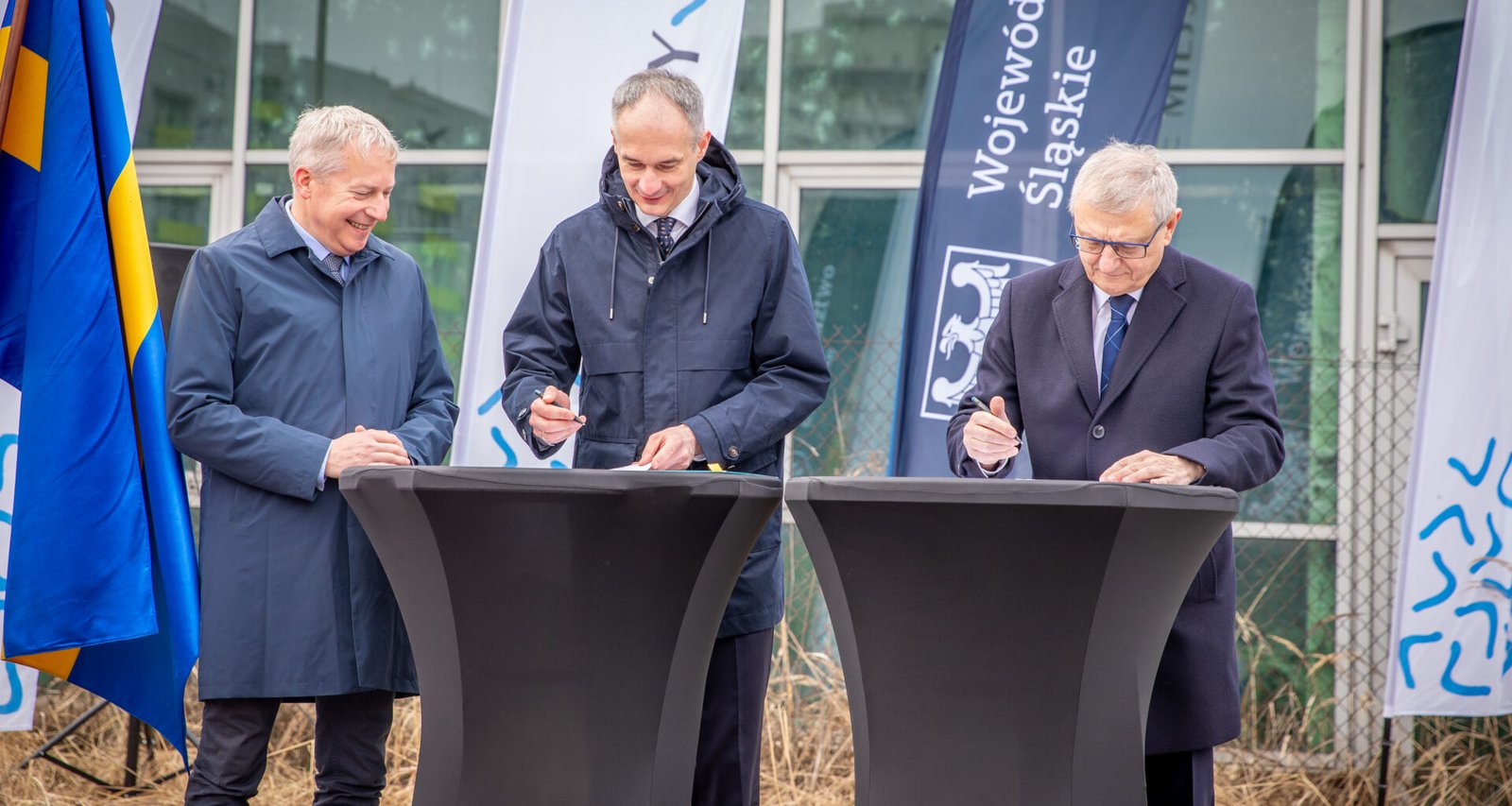 Podpisanie umowy na Hub Zielonej Gospodarki - marzec 2026 / fot. UM Tychy