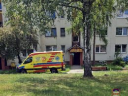 Interwencja na ulicy Orzeszkowej / fot. 112Tychy.pl