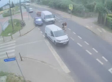 Zderzenie na ulicy Oświęcimskiej / fot. ITS Tychy
