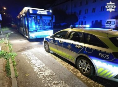 Awantura w autobusie / fot. Policja
