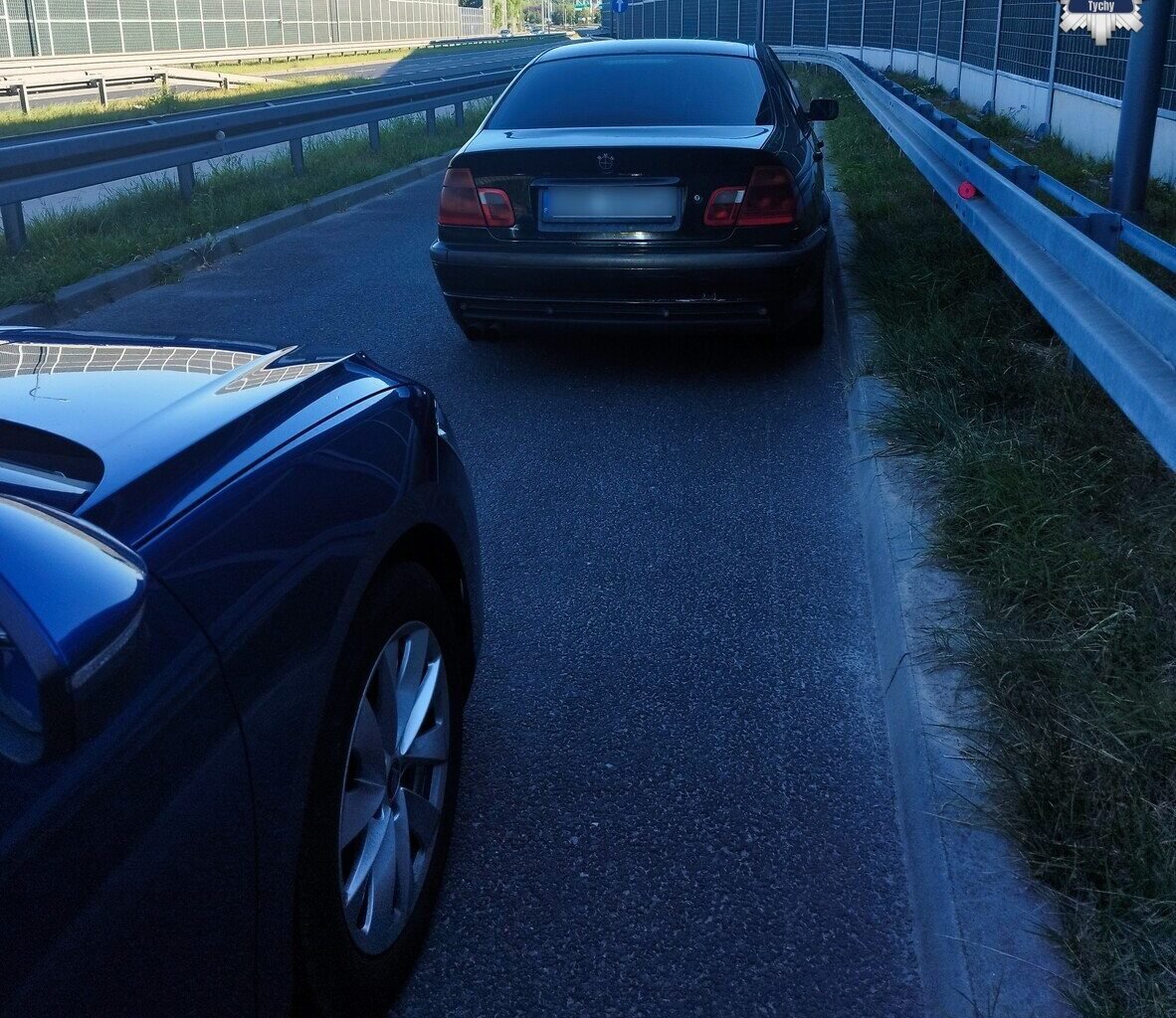 Zatrzymany kierowca BMW / fot. Policja