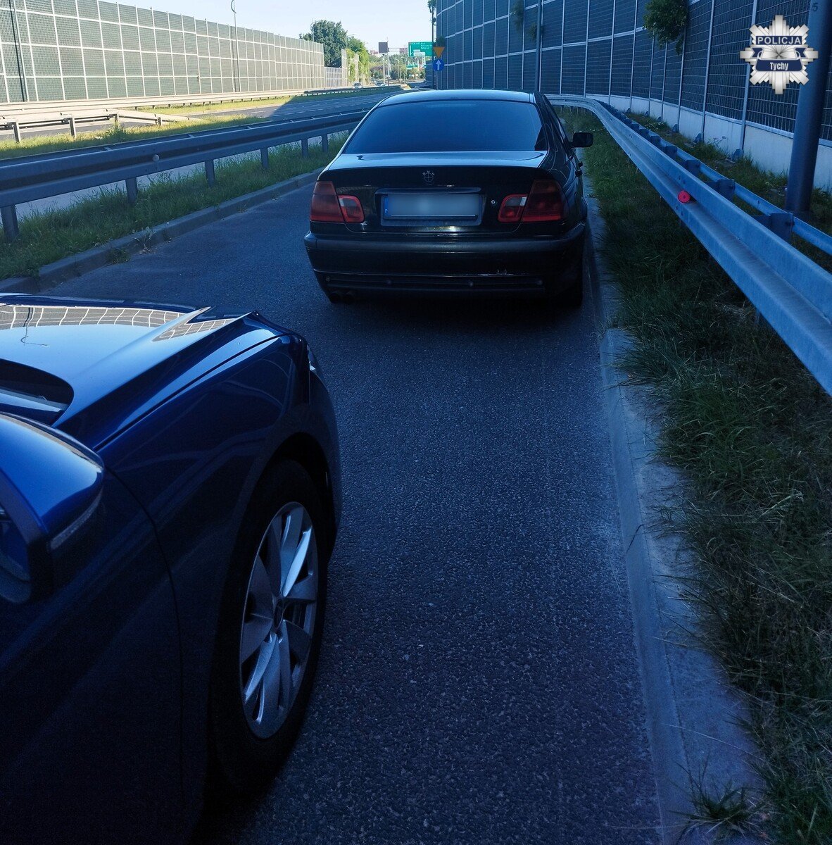 Zatrzymany kierowca BMW / fot. Policja
