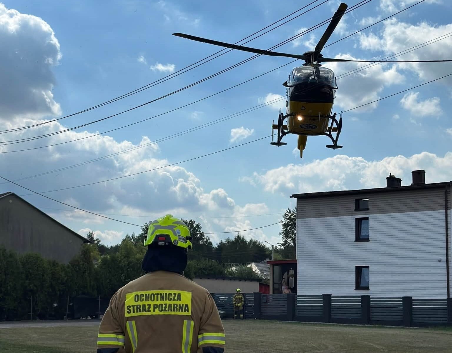 Interwencja LPR w Bieruniu / fot. Straż Pożarna Bieruń Stary