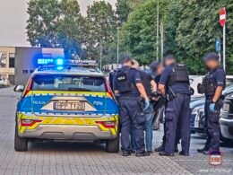 Zatrzymany lokator / fot. 112Tychy.pl