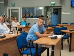 Radny Michał Kasperczyk, Komisja Gospodarki Przestrzennej i Infrastruktury / fot. Tychy24.net