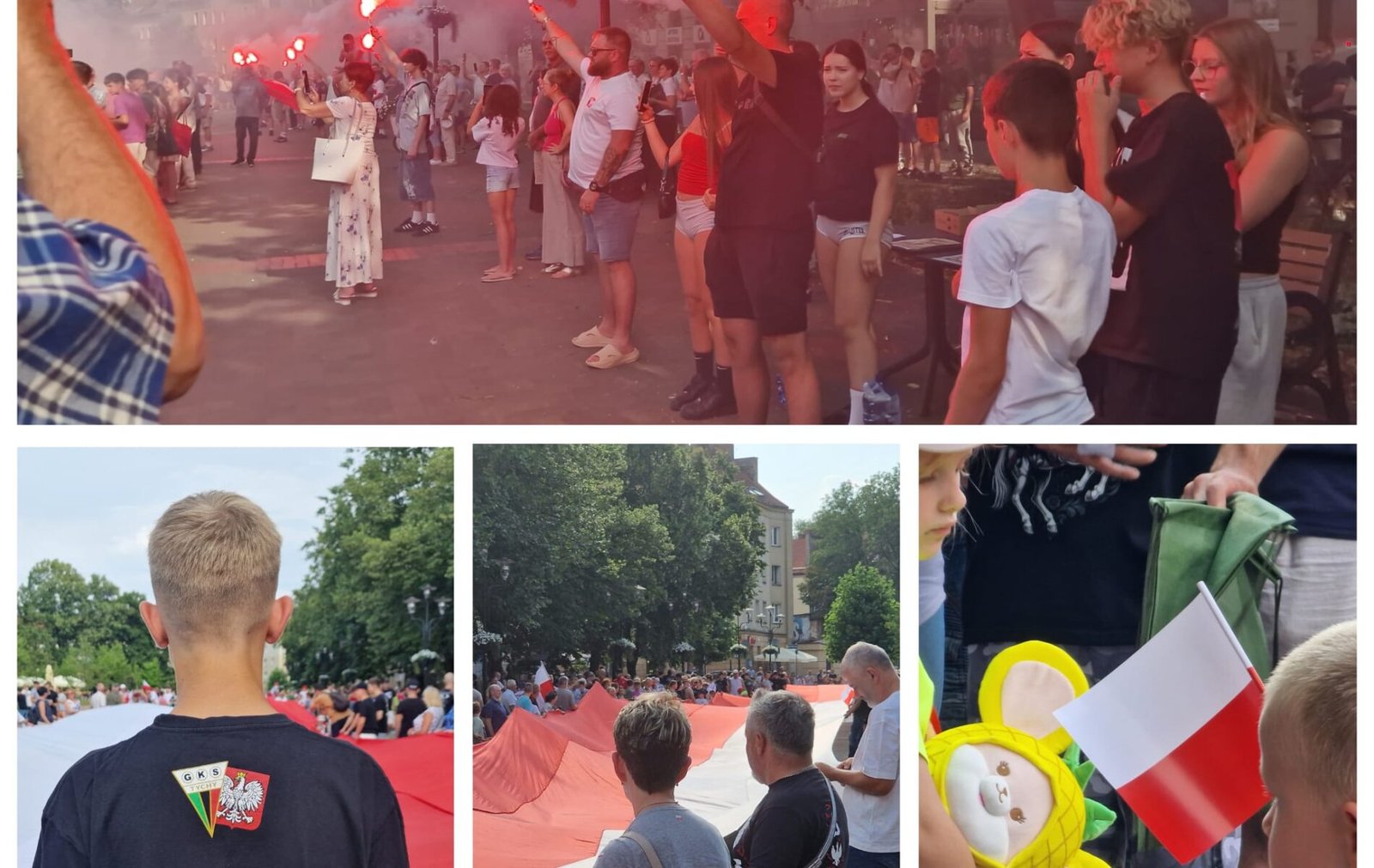 Obchody rocznicy Powstania Warszawskiego na Placu Baczyńskiego / fot. Tychy24.net
