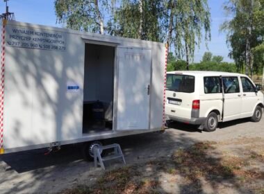 Mobilny Punkt Higieniczny / fot. Gmina Sierock