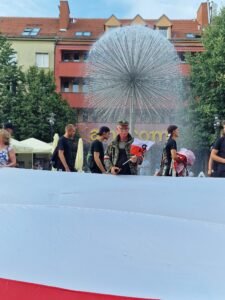 Tyskie obchody rocznicy Powstania Warszawskiego na Placu Baczyńskiego / fot. Tychy24.net