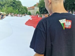 Tyskie obchody rocznicy Powstania Warszawskiego na Placu Baczyńskiego / fot. Tychy24.net