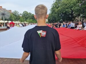 Tyskie obchody rocznicy Powstania Warszawskiego na Placu Baczyńskiego / fot. Tychy24.net