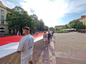 Tyskie obchody rocznicy Powstania Warszawskiego na Placu Baczyńskiego / fot. Tychy24.net