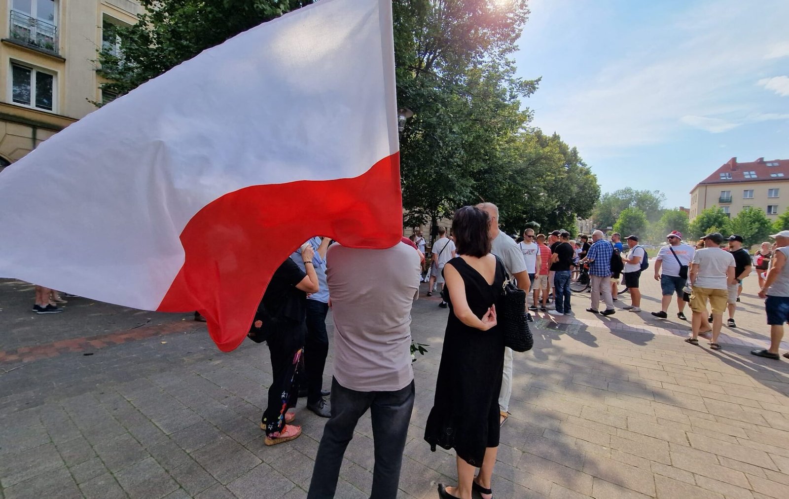 Tyskie obchody rocznicy Powstania Warszawskiego na Placu Baczyńskiego / fot. Tychy24.net