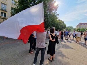 Tyskie obchody rocznicy Powstania Warszawskiego na Placu Baczyńskiego / fot. Tychy24.net